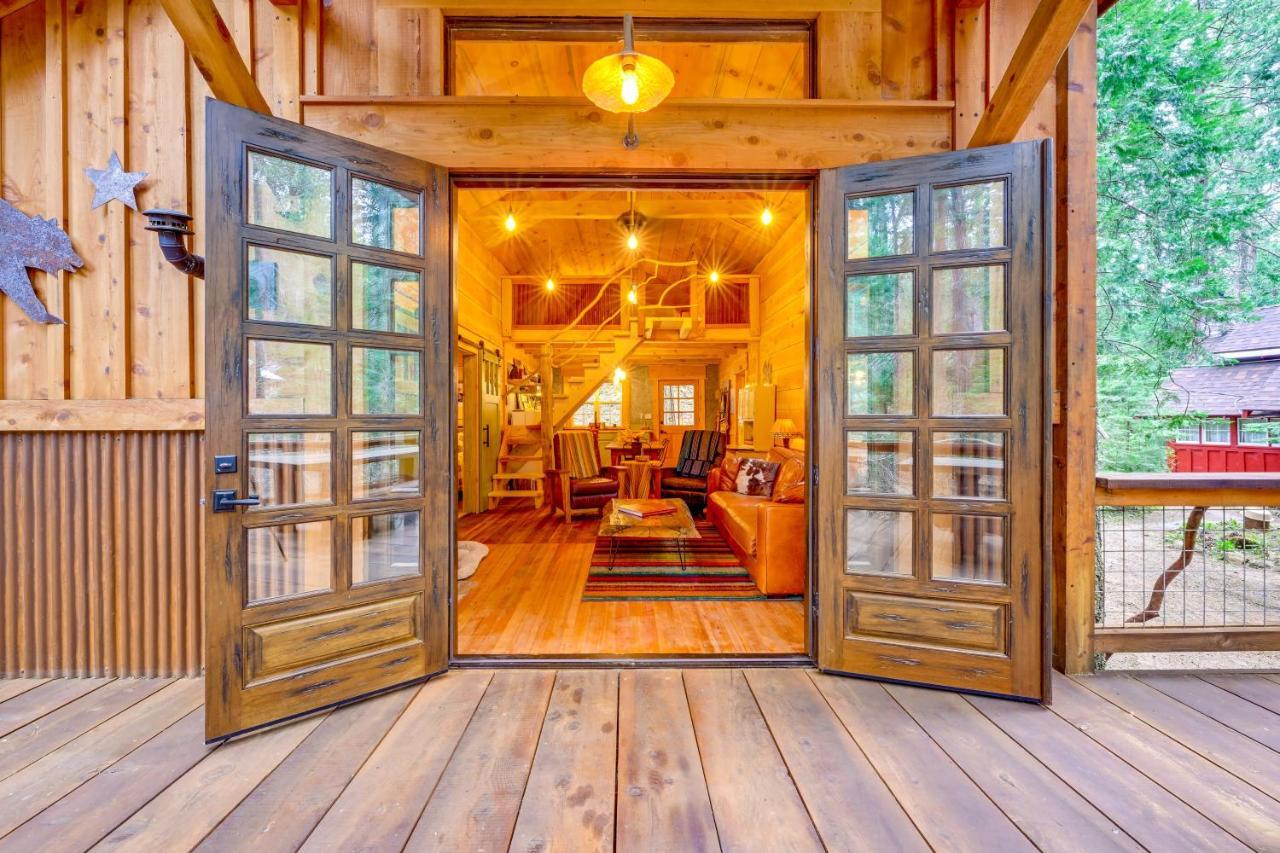 Enchanting Creekside Cabin Near Kings Canyon Park! Badger Extérieur photo